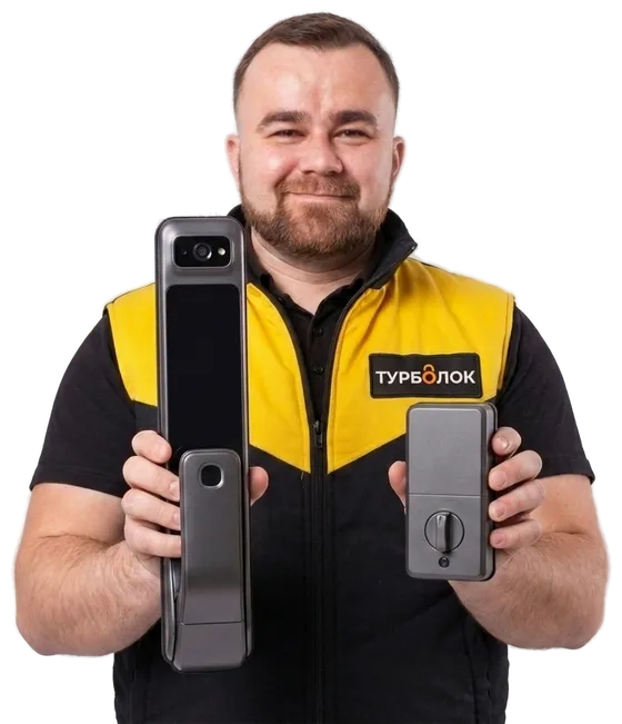 Установка умных замков в Махачкале — мастер TurboLock