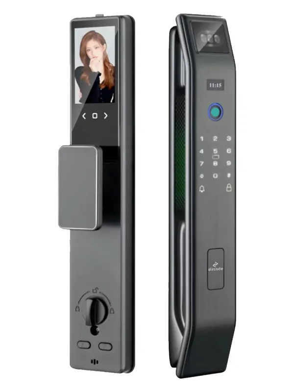 Умный замок Dircode T800 3D с распознаванием лица и видеоглазком